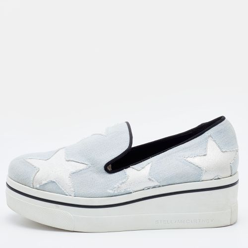 Light Denim Binx Star Platform Sneakers Size 36 - Stella McCartney - Modalova