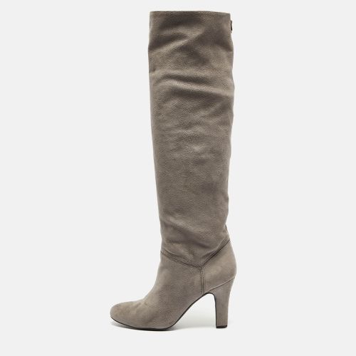 Suede Knee Length Boots Size 39 - Stella McCartney - Modalova