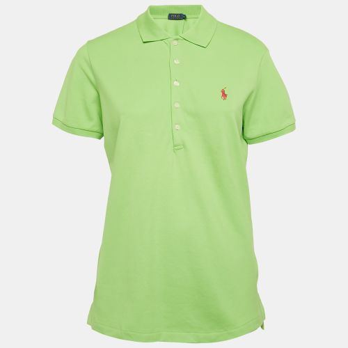 Line Logo Embroidered Pique Polo T-Shirt XL - Polo Ralph Lauren - Modalova