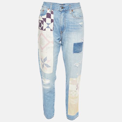 Patchwork Denim Avery Boyfriend Jeans S/Waist 32" - Polo Ralph Lauren - Modalova