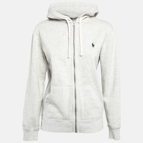 Cotton Knit Zip-Up Hoodie S - Polo Ralph Lauren - Modalova