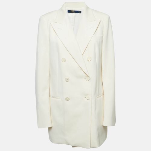 Wool Double Breasted Blazer L - Polo Ralph Lauren - Modalova