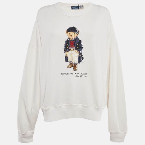 Polo Bear Print Cotton Sweatshirt XXL - Polo Ralph Lauren - Modalova