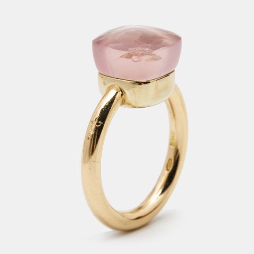 Nudo Quartz 18k Rose Gold Ring Size 51 - Pomellato - Modalova