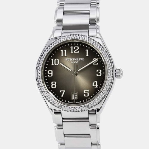 Diamond Stainless Steel Twenty-4 7300/1200A-010 Women's Wristwatch 36 mm - Patek Philippe - Modalova