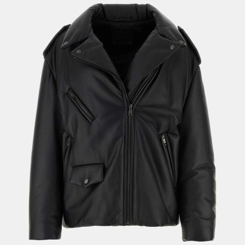 Leather Padded Jacket IT 40 - Prada - Modalova