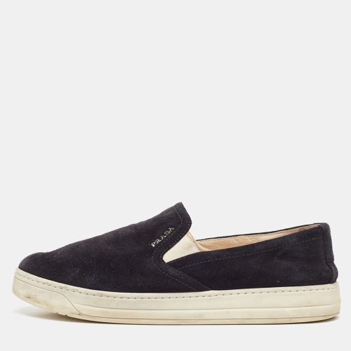 Suede Slip On Sneakers Size 38.5 - Prada Sport - Modalova