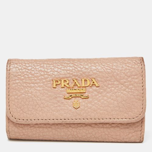 Leather 6 Rings Key Holder Case - Prada - Modalova