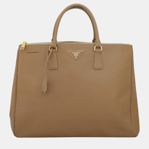 Large Saffiano Double Zip Tote Bag - Prada - Modalova