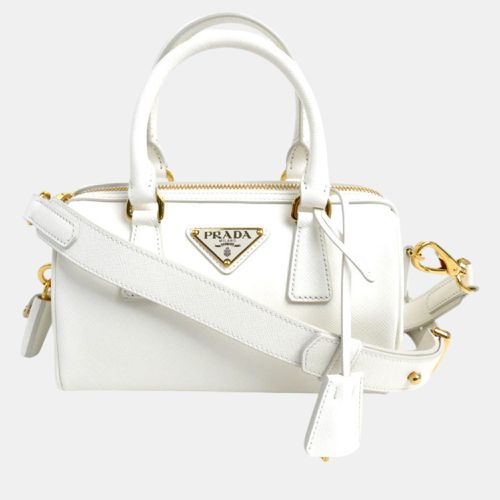 Saffiano Leather Shoulder Bag - Prada - Modalova