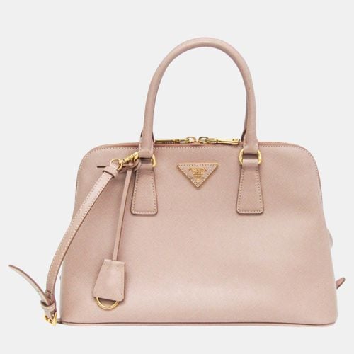 Pink Saffiano Leather Handbag - Prada - Modalova