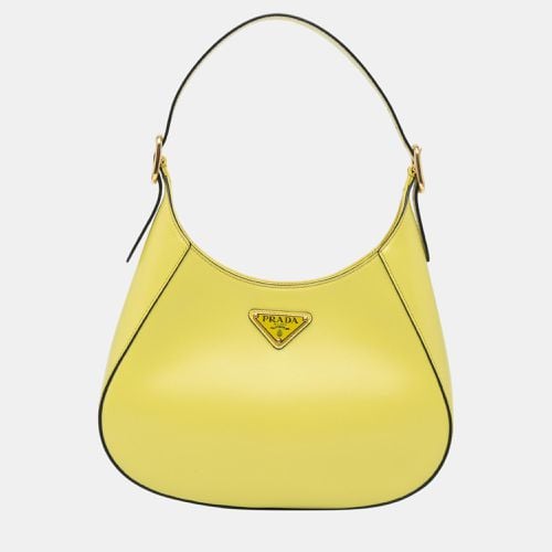 Spazzolato Cleo Hobo Bag - Prada - Modalova