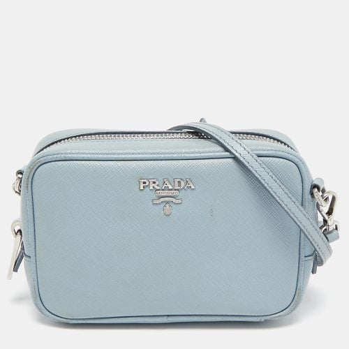 Light Saffiano Lux Leather Mini Camera Crossbody Bag - Prada - Modalova