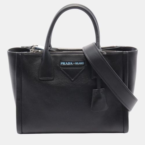 Leather Grace Lux Handbag - Prada - Modalova