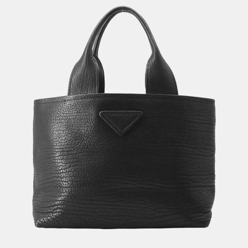 Prada Black Leather Tote Bag - Prada - Modalova