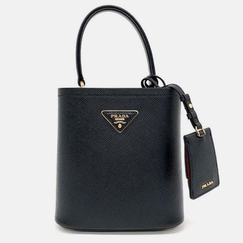 Saffiano Pannier Tote and Shoulder Bag - Prada - Modalova