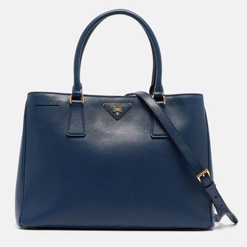 Saffiano Lux Leather Small Middle Zip Tote - Prada - Modalova