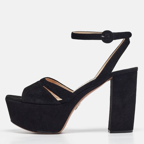 Suede Ankle Strap Sandals Size 39.5 - Prada - Modalova