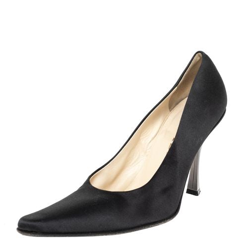 Satin Pointed Toe Pumps Size 38.5 - Prada - Modalova