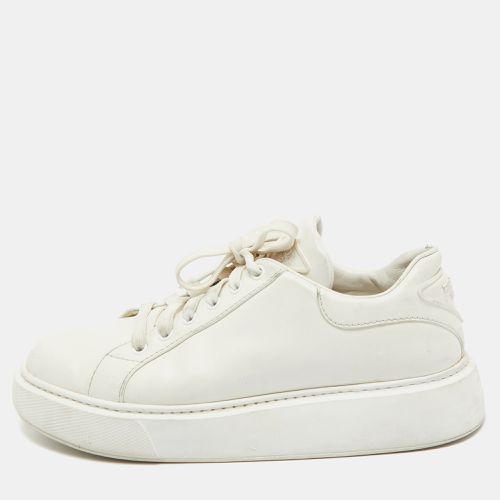 Leather Low Top Sneakers Size 39 - Prada - Modalova