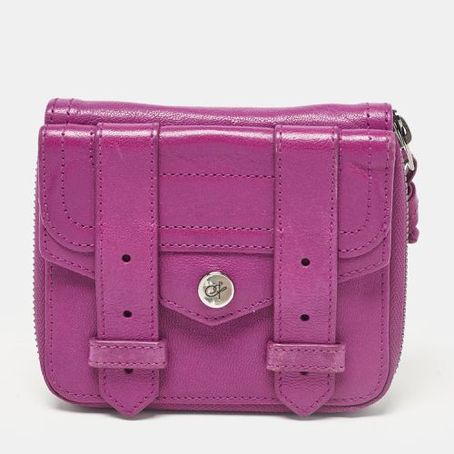 Magenta Leather PS1 Compact Wallet - Proenza Schouler - Modalova