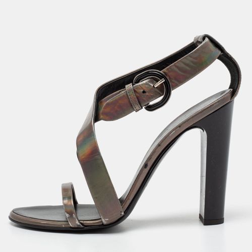 Patent Leather Iridescent Strappy Sandals Size 37.5 - Proenza Schouler - Modalova