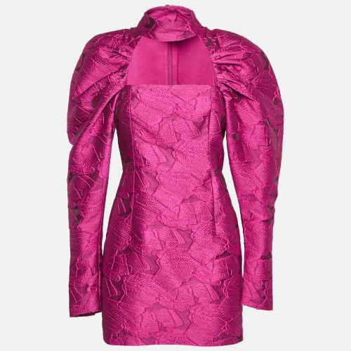 Cut-Out Kaya Jacquard Mini Dress S - ROTATE BIRGER CHRISTENSEN - Modalova