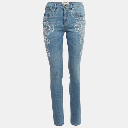 Embellished Denim Jeans M Waist 24" - Roberto Cavalli - Modalova