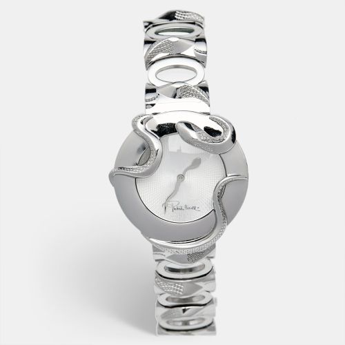 Stainless Steel Snake R7253165515 Women's Wristwatch 37 mm - Roberto Cavalli - Modalova