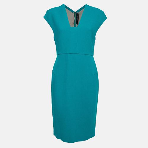 Sea Wool Crepe Egerton V-Neck Sheath Dress L - Roland Mouret - Modalova