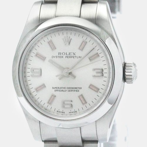 Stainless Steel Oyster Perpetual Automatic Women's Wristwatch 26 mm - Rolex - Modalova