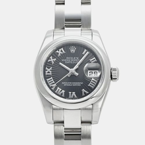 Stainless Steel Datejust 179160 Automatic Women's Wristwatch 26 mm - Rolex - Modalova