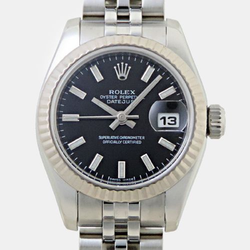 Stainless Steel Datejust 179174 Automatic Women's Wristwatch 26 mm - Rolex - Modalova