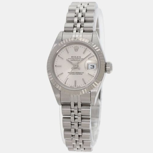 K White Gold Stainless Steel Datejust 79174 Automatic Women's Wristwatch 26 mm - Rolex - Modalova