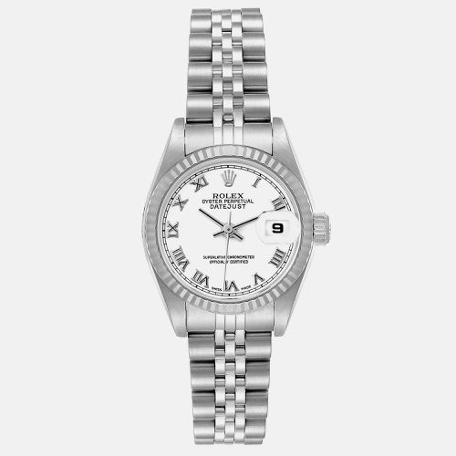 Datejust Steel Gold Roman Ladies Watch 26.0 mm - Rolex - Modalova