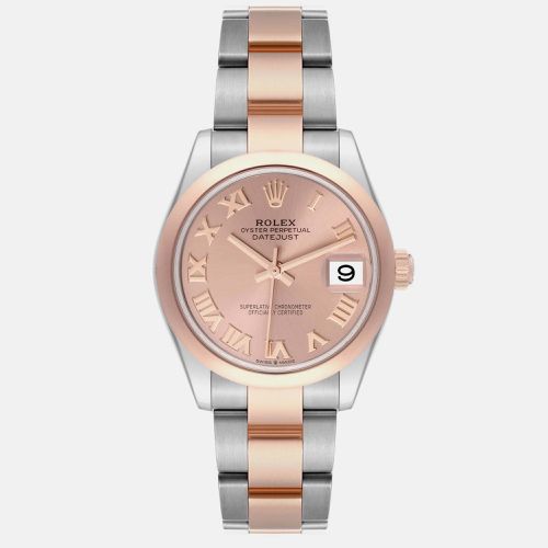 Datejust Midsize Steel Rose Ladies Watch 278241 31 mm - Rolex - Modalova