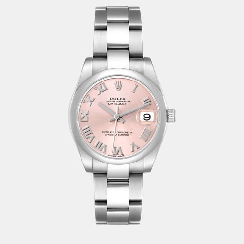 Midsize Datejust Rose Dial Steel Ladies Watch 31.0 mm - Rolex - Modalova