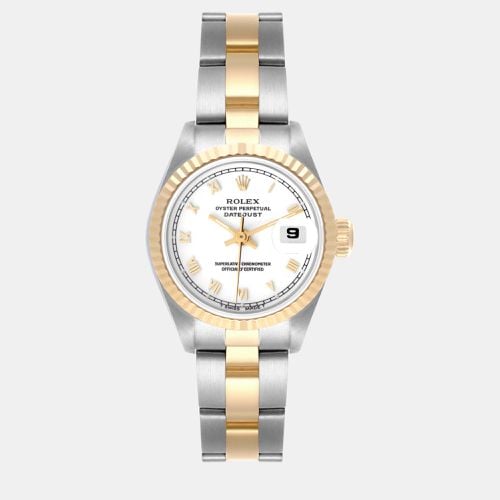 K Yellow Gold Stainless Steel Datejust 69173 Automatic Women's Wristwatch 26 mm - Rolex - Modalova