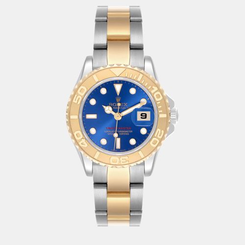 Yachtmaster Steel Yellow Gold Dial Ladies 29.0 mm - Rolex - Modalova