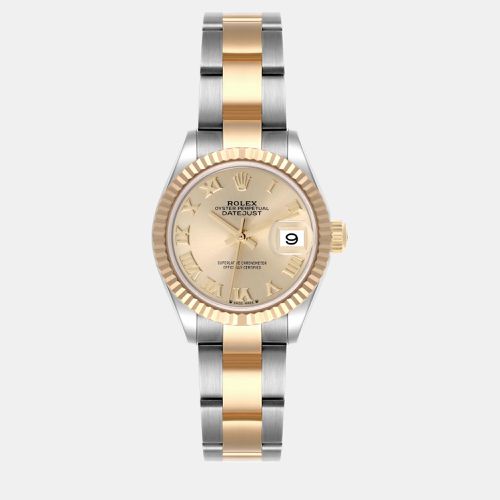 Datejust Steel Yellow Ladies Watch 28.0 mm - Rolex - Modalova