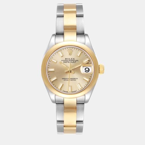 Datejust Steel Yellow Ladies Watch 279163 28 mm - Rolex - Modalova