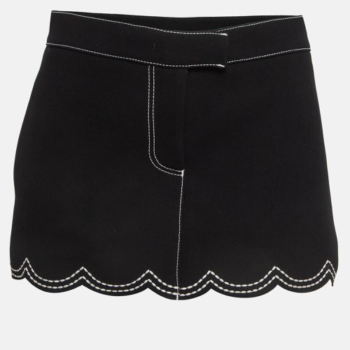 Crepe Scallop Skirt Effect Shorts M - RED Valentino - Modalova