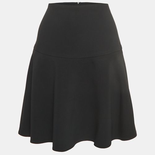 Crepe Flared Hem Mini Skirt M - RED Valentino - Modalova