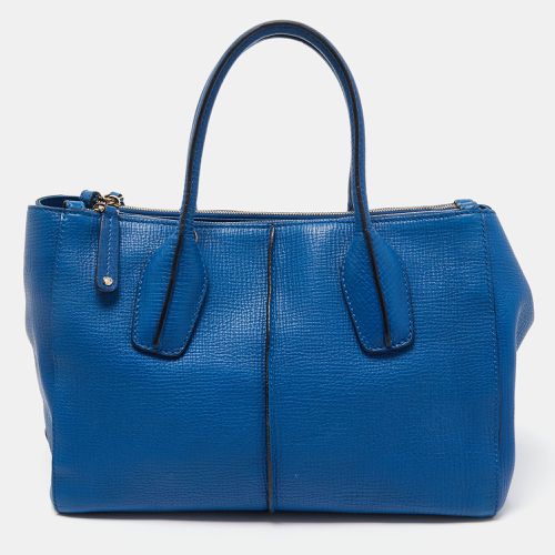 Leather Small D-Styling Shopper Tote - Tod's - Modalova