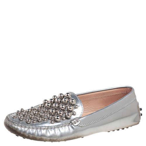 Patent Leather Studded Loafers Size 36 - Tod's - Modalova