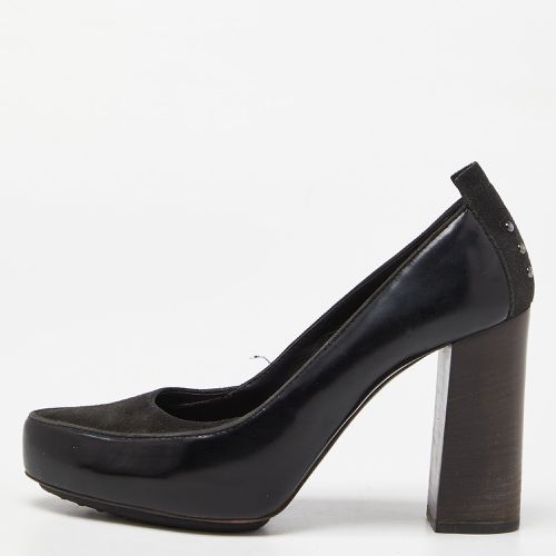 Suede and Leather Platform Pumps Size 39 - Tod's - Modalova