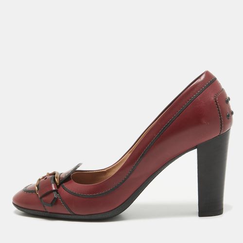 Leather Loafer Pumps Size 38.5 - Tod's - Modalova