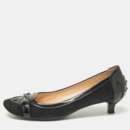 Suede and Patent Leather Pumps Size 39 - Tod's - Modalova