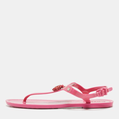 Rubber Studded Tassel Thong Flat Sandals Size 39 - Tod's - Modalova