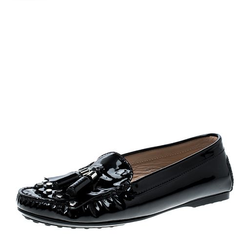 Patent Leather Tassel Loafers Size 36.5 - Tod's - Modalova